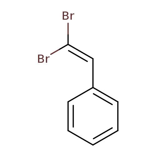 BrC(=Cc1ccccc1)Br