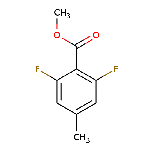 COC(=O)c1c(F)cc(cc1F)C