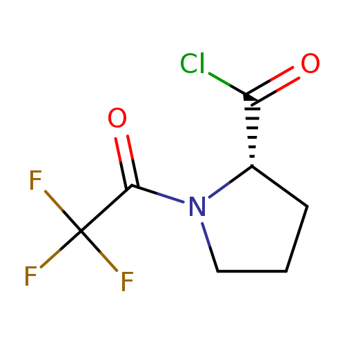 ClC(=O)[C@@H]1CCCN1C(=O)C(F)(F)F