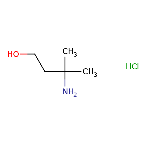 OCCC(N)(C)C.Cl
