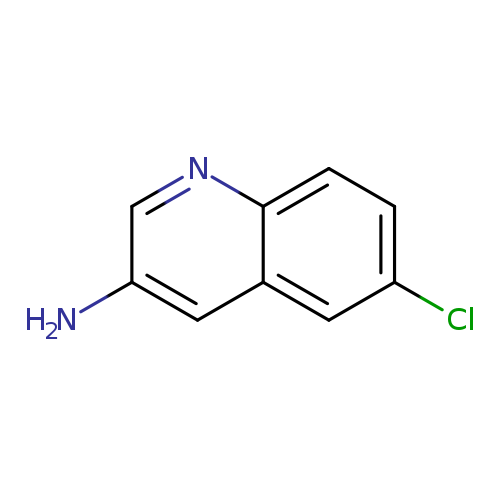 Clc1ccc2c(c1)cc(cn2)N