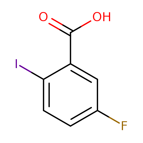 Fc1ccc(c(c1)C(=O)O)I