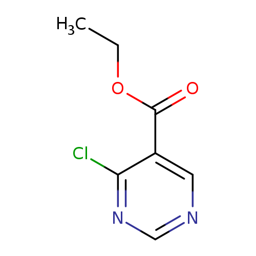 CCOC(=O)c1cncnc1Cl