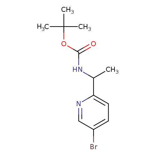 O=C(OC(C)(C)C)NC(c1ccc(cn1)Br)C