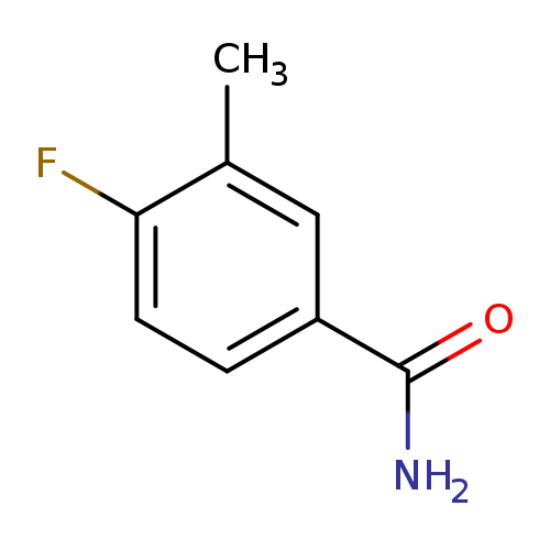 NC(=O)c1ccc(c(c1)C)F