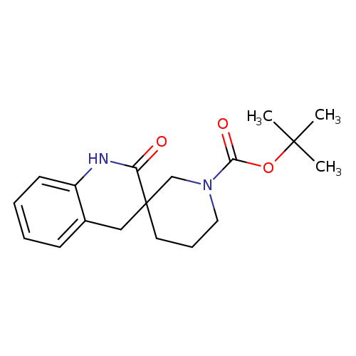 O=C(N1CCCC2(C1)Cc1ccccc1NC2=O)OC(C)(C)C