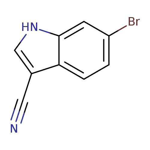 N#Cc1c[nH]c2c1ccc(c2)Br
