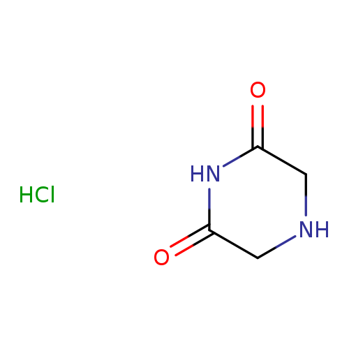 O=C1CNCC(=O)N1.Cl