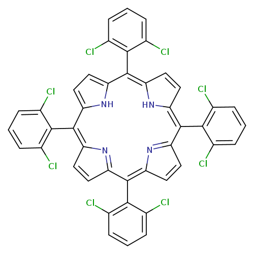 Clc1cccc(c1C1=C2C=CC(=N2)C(=c2ccc(=C(c3[nH]c(C(=C4N=C1C=C4)c1c(Cl)cccc1Cl)cc3)c1c(Cl)cccc1Cl)[nH]2)c1c(Cl)cccc1Cl)Cl