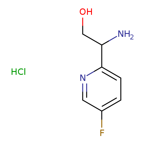 OCC(c1ccc(cn1)F)N.Cl