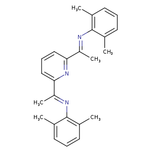 C/C(=N\c1c(C)cccc1C)/c1cccc(n1)/C(=N/c1c(C)cccc1C)/C