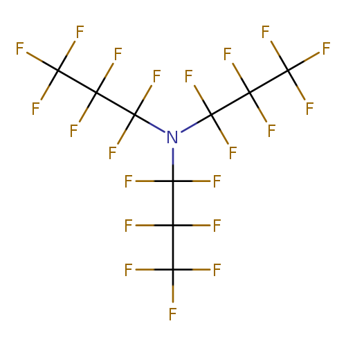 FC(C(C(F)(F)F)(F)F)(N(C(C(C(F)(F)F)(F)F)(F)F)C(C(C(F)(F)F)(F)F)(F)F)F