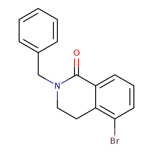 O=C1N(CC2=CC=CC=C2)CCC3=C1C=CC=C3Br