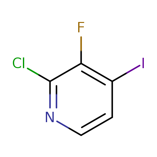 Ic1ccnc(c1F)Cl