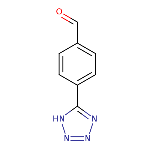 O=Cc1ccc(cc1)c1nnn[nH]1