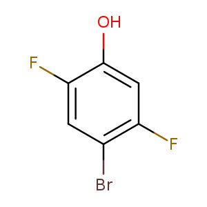 Oc1cc(F)c(cc1F)Br