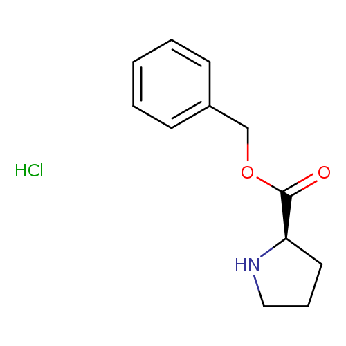 O=C([C@H]1CCCN1)OCc1ccccc1.Cl