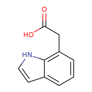 OC(=O)Cc1cccc2c1[nH]cc2