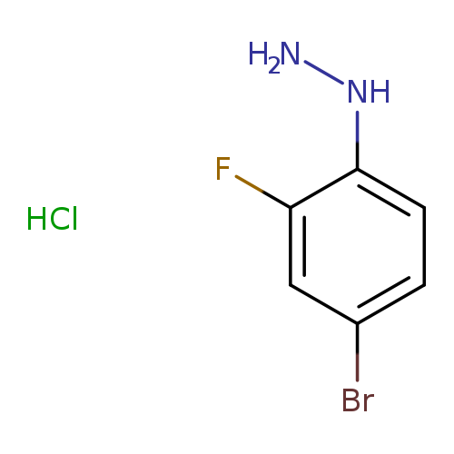 NNc1ccc(cc1F)Br.Cl