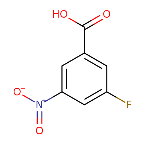 Fc1cc(cc(c1)C(=O)O)[N+](=O)[O-]