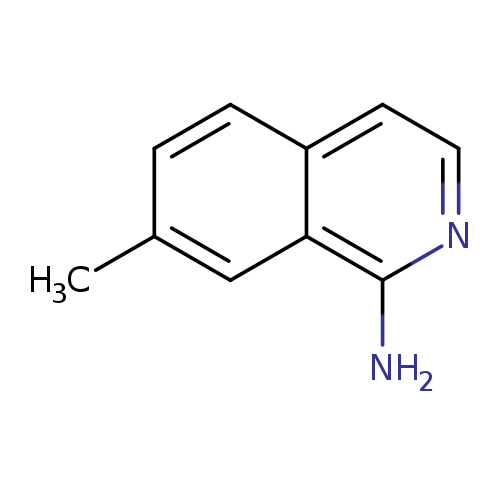 Cc1ccc2c(c1)c(N)ncc2
