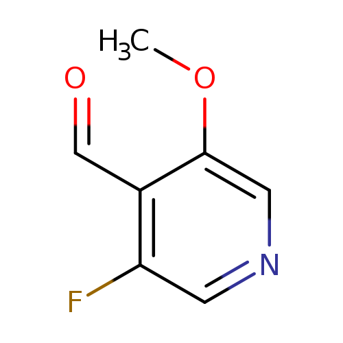 COc1cncc(c1C=O)F