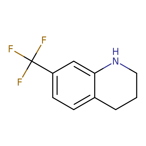 FC(c1ccc2c(c1)NCCC2)(F)F