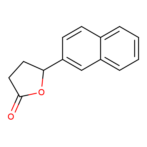 O=C1CCC(O1)c1ccc2c(c1)cccc2