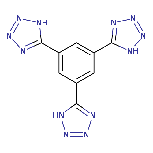 n1nnc([nH]1)c1cc(cc(c1)c1nnn[nH]1)c1nnn[nH]1