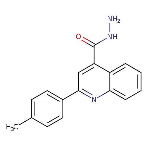 NNC(=O)c1cc(nc2c1cccc2)c1ccc(cc1)C