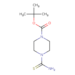 O=C(N1CCN(CC1)C(=S)N)OC(C)(C)C