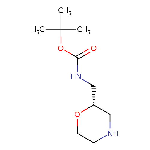 O=C(OC(C)(C)C)NC[C@H]1OCCNC1