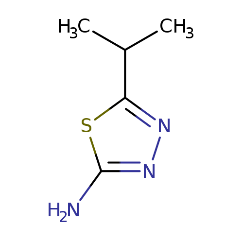 CC(c1nnc(s1)N)C