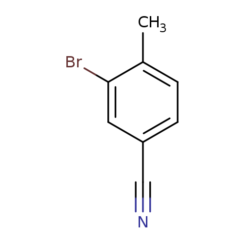 N#Cc1ccc(c(c1)Br)C