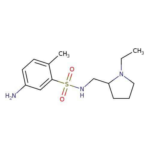 CCN1CCCC1CNS(=O)(=O)c1cc(N)ccc1C
