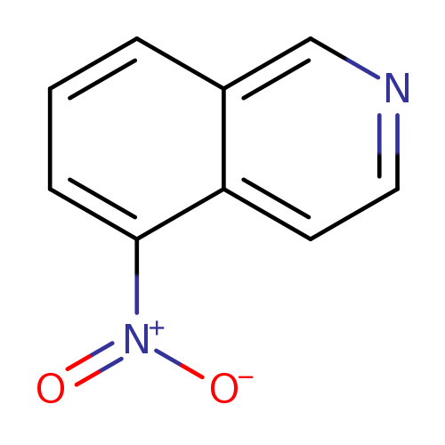 [O-][N+](=O)c1cccc2c1ccnc2