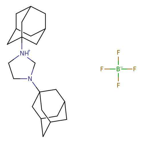 C1C2CC3CC1CC(C2)(C3)N1CC[NH+](C1)C12CC3CC(C2)CC(C1)C3.F[B-](F)(F)F