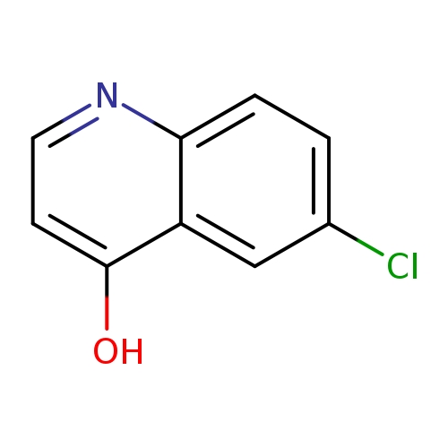 Clc1ccc2c(c1)c(O)ccn2