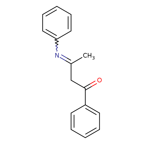 CC(=Nc1ccccc1)CC(=O)c1ccccc1