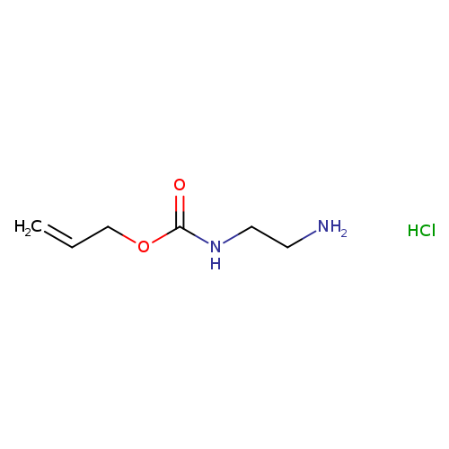 NCCNC(=O)OCC=C.Cl