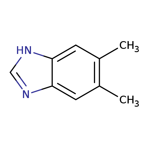 Cc1cc2[nH]cnc2cc1C