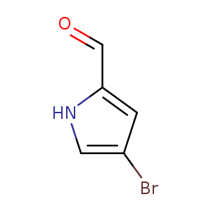Brc1cc([nH]c1)C=O