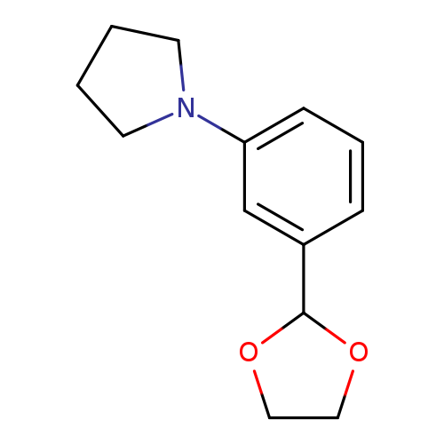c1cc(cc(c1)C1OCCO1)N1CCCC1