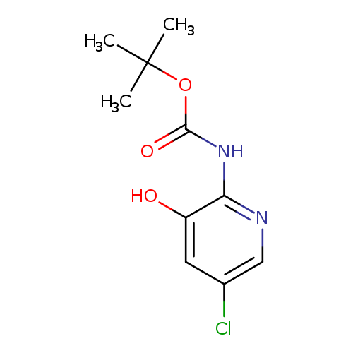 O=C(OC(C)(C)C)Nc1ncc(cc1O)Cl