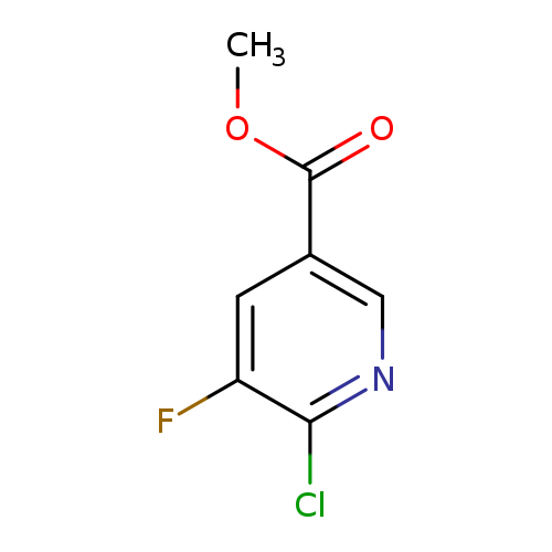 COC(=O)c1cnc(c(c1)F)Cl