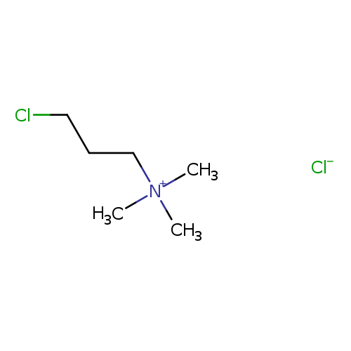 ClCCC[N+](C)(C)C.[Cl-]