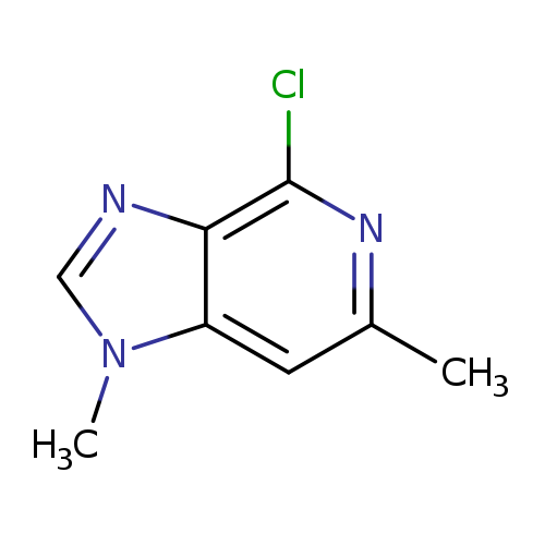 Cc1nc(Cl)c2c(c1)n(C)cn2