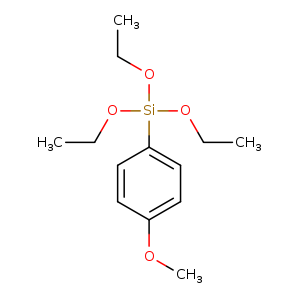 CCO[Si](c1ccc(cc1)OC)(OCC)OCC