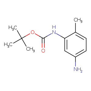 O=C(Nc1cc(N)ccc1C)OC(C)(C)C