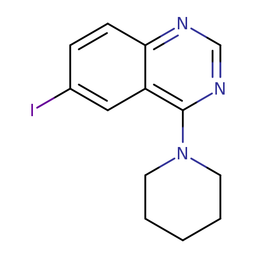 Ic1ccc2c(c1)c(ncn2)N1CCCCC1